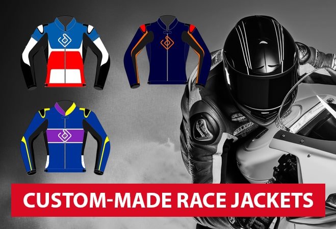 Custom Made Race Leather Jackets