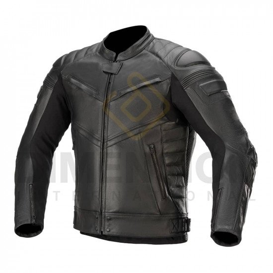 Diesel Shiro Racing Leather Jacket