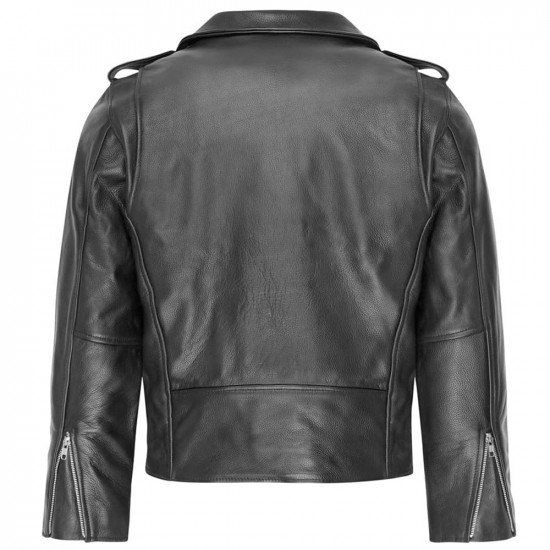 Mens Premium Motorcycle Brando Leather Jacket