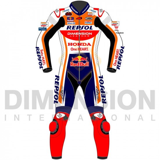 Alex Marque Marc Marquez Honda Repsol MotoGP Leather suit