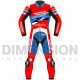 Leon Haslam Honda CBR WSBK 2021 Leather Motorcycle Racing Suit