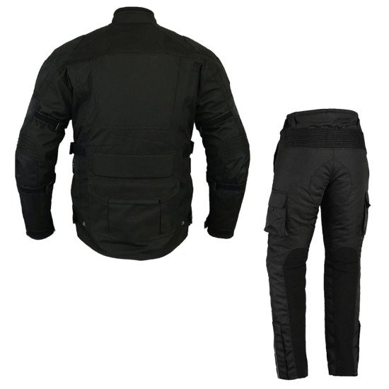 2pc Suit Waterproof Motorcycle Suit Cargo Trousers