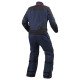 Motorbike One Piece Textile Suit Dark Blue