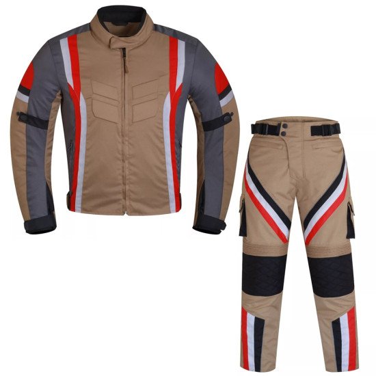 Motorbike Two Piece Adventure Tour Textile Suit