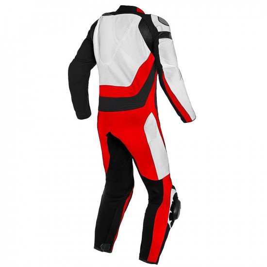 One Piece Moto Racing Perforated Leather Suit