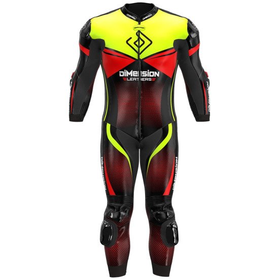 Neon DL One-Piece Race Leather Suit