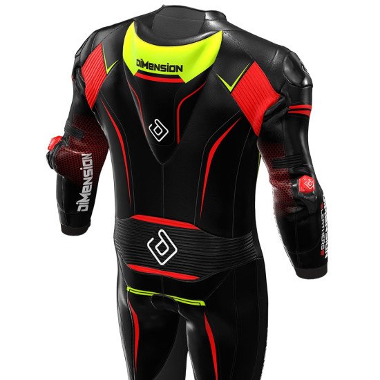 Neon DL One-Piece Race Leather Suit