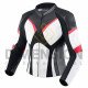 Motorcycle Leather Two Piece Suit Black / Pink