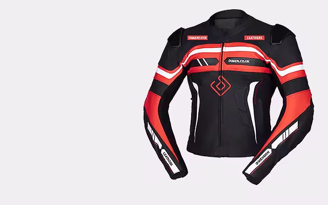 Motorcycle racing gear made to measure for professional riders