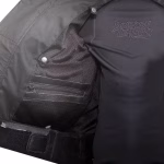 Men’s Perforated Motorcycle Leather Jacket Ventilated Racing Style - Image 5